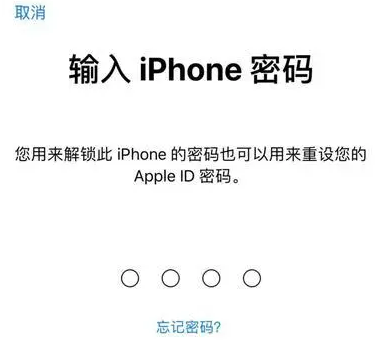 于洪苹果15维修网点分享iPhone 15六位密码怎么改四位 